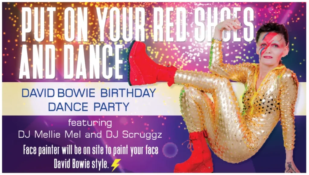 David Bowie Tribute - Birthday Celebration And Dance Party